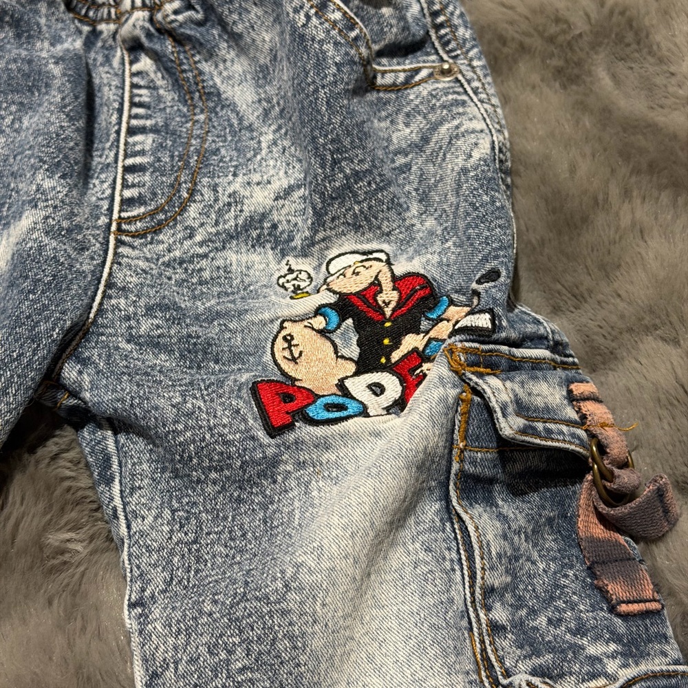 Kids Vintage Denim Jeans - Picture 2 of 4